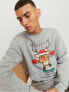 Толстовка Jack & Jones JORXMAS Light Grey