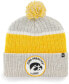 Men's Gray Iowa Hawkeyes Holcomb Cuffed Knit Hat with Pom