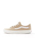 Vans SK8 Low sneakers in light brown and white