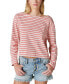 Women's Breton Striped Cotton Long-Sleeve T-Shirt