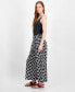 Women's Printed High-Rise Wide-Leg Pants