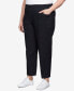 Plus Size Super Stretch Mid-Rise Short Length Pant