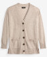 Women's Button-Front 100% Cashmere Cardigan, Created for Macy's