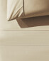 (300 thread count) cotton percale flat sheet