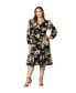 Women's Plus Size Portia Long Sleeve Dress