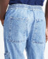 Men's Soft Utility Ocean Blue Cargo Jeans, Created for Macy's