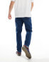 Tommy Jeans Whiskered Regular Tapered Dad Jeans in Blue