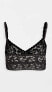 hanky panky 265460 Women's V Neck Retro Bralette Bra Black Size XS