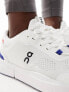 ON The Roger Spin trainers in white and blue