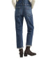 Women's Baggy Straight Leg Overall Jeans