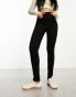 Vero Moda super high rise skinny jean in black