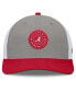 Men's Gray/Crimson Alabama Crimson Tide Rob Trucker Adjustable Hat