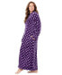 Plus Size Plush Zip-Front Robe