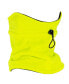 Men's High Vis Fleece Neck Gaiter, High Vis Green, One Size