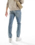 River Island tapered jeans in light blue