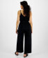 Petite Surplice-Neck Spaghetti-Strap Jumpsuit, Created for Macy's