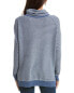 Forte Cashmere Thermal Drawstring Funnel Cashmere-Blend Sweater Women's