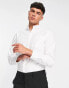 New Look long sleeve oxford shirt in white