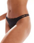 Calvin Klein Lace Thong in black