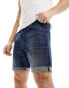 Lee Rider slim fit denim shorts in dark wash