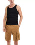 The North Face Heritage Anticline cargo shorts in brown