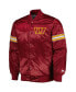 Men's Burgundy Washington Commanders The Pick and Roll Full-Snap Jacket