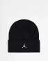 Jordan logo beanie in black