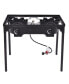 150000 BTU Double Burner Outdoor Stove BBQ Grill