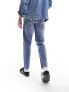 New Look tapered jean in mid blue