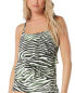 Coco Reef Aura Ruffle Underwire Tankini Top Women's 34D