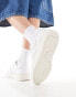 Levi's Glide L chunky trainers with patch logo in white and navy