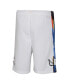 Big Boys White Brooklyn Nets 2022/23 City Edition Swingman Shorts