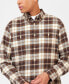 Men's Brushed Plaid Shirt