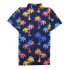 HAPPY BAY The colorful palms short sleeve shirt