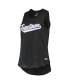 Women's Black Sacramento Kings Sactown Janie Tri-Blend Tank Top