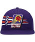 Men's Purple Phoenix Suns Hardwood Classics Retro Bolt Deadstock Snapback Hat