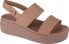 Crocs DAMSKIE SANDAŁY CROCS BROOKLYN LOW WEDGE 206453-2EL NA KOTURNIE