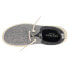 Sperry Captain's Moc Chambray Womens Grey Flats Casual STS87230