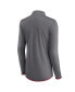 Women's Gray Oklahoma Sooners Corner Quarter-Zip Top