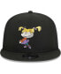 Men's and Women's Black Rugrats Angelica Trucker 9FIFTY Snapback Hat