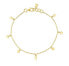 Beautiful gold-plated bracelet with Cool Joy charms 1003190800