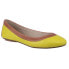 BRONX Need A Break Ballet Womens Yellow Flats Casual 64977-330