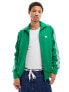 adidas Originals firebird track jacket in green