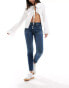 Mango skinny high waisted jean in light blue