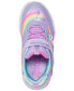 Toddler Girls S-Lights: Unicorn Chaser Light-Up Fastening Strap Casual Sneakers from Finish Line