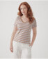 Cotton Softspun V-Neck Tee