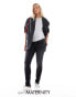 ONLY Maternity Blush skinny jeans with frayed hem in washed black