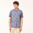 OAKLEY APPAREL C1 Airvent Rock Print short sleeve polo