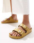 Birkenstock Arizona EVA sandals in gold