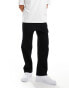 ADPT baggy fit jeans in black